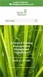 Mobile Screenshot of greenelement.co.uk